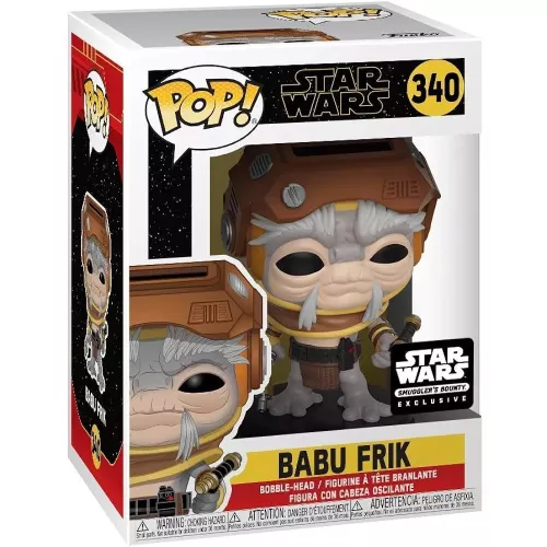 Funko Pop! Babu Frik #340 Star Wars Vinyl Figure Box