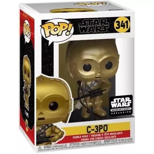 Funko Pop! C-3PO #341 Bowcaster Smuggler's Bounty Exclusive Box