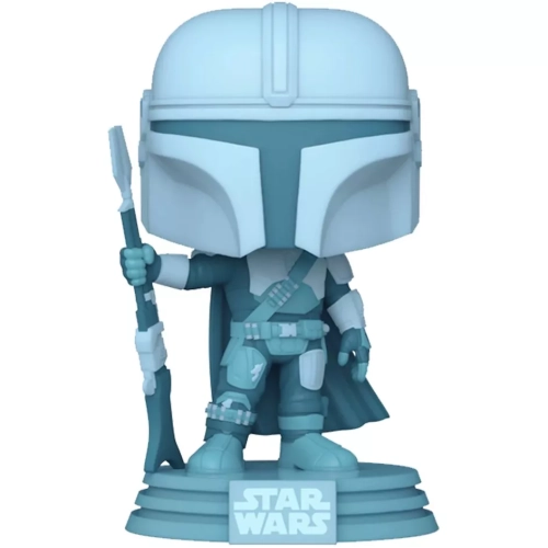 Funko Pop! The Mandalorian #345 Holographic Glows in the Dark