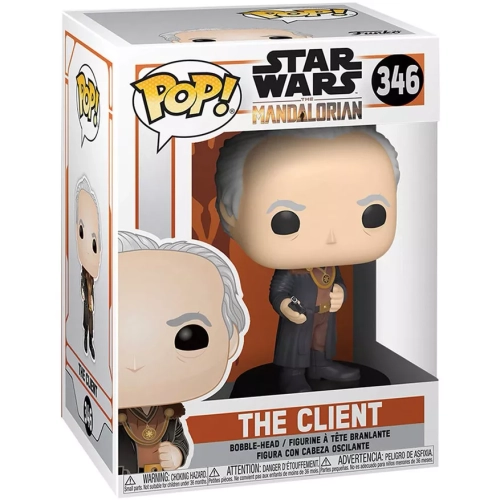 Funko Pop! The Client #346 Star Wars The Mandalorian Box