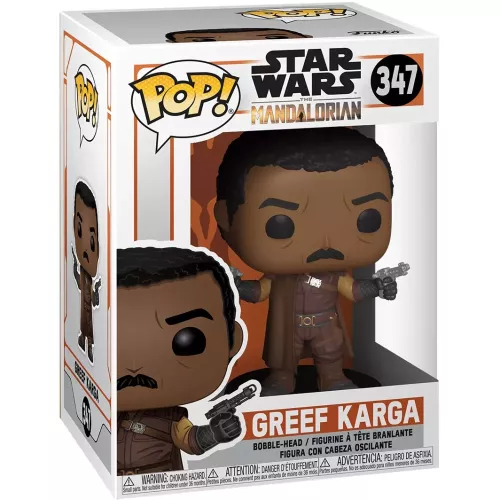 Funko Pop! Greef Karga #347 Star Wars The Mandalorian Box
