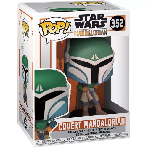 Funko Pop! Covert Mandalorian #352 Star Wars The Mandalorian Box