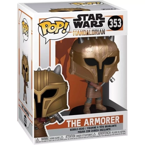 Funko Pop! The Armorer #353 Star Wars The Mandalorian Box