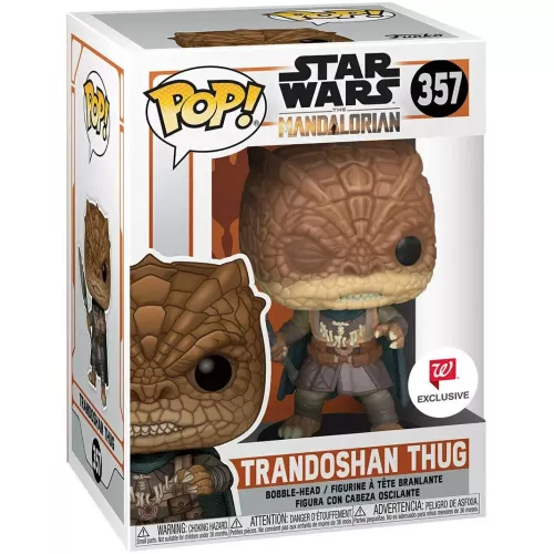 Funko Pop! Trandoshan Thug #357 Star Wars The Mandalorian Box