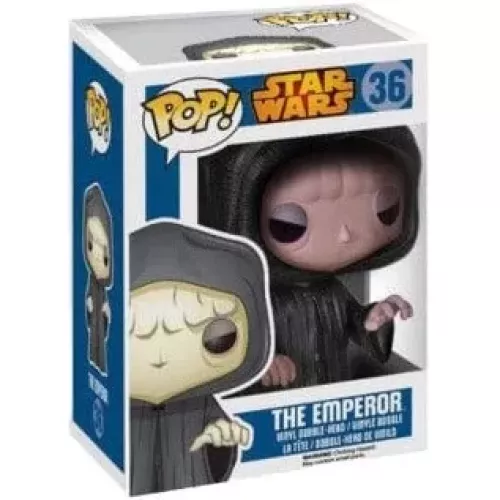 Funko Pop! The Emperor #36 Pink Face Star Wars Vinyl Figure Box