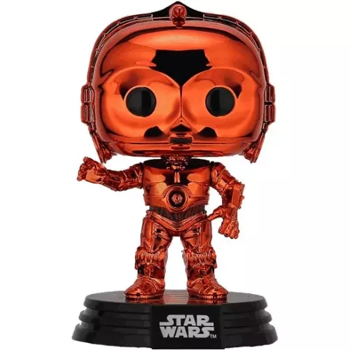 Funko Pop! C-3PO #360 Orange Chrome Star Wars Vinyl Figure