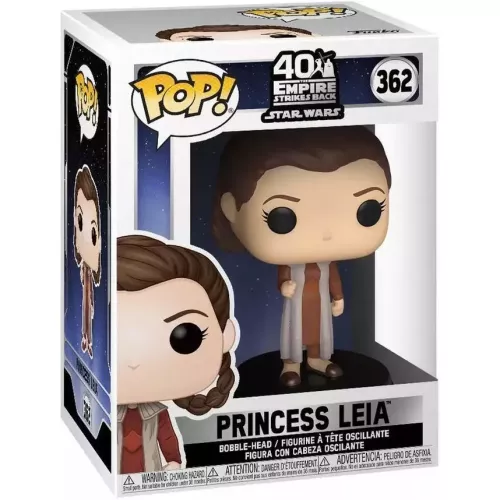 Funko Pop! Princess Leia #362 Star Wars Vinyl Figure Box