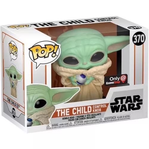 Funko Pop! The Child Control Knob #370 Star Wars Vinyl Figure Box