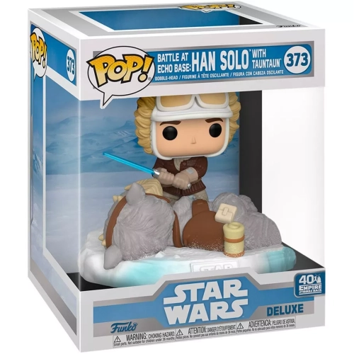 Funko Pop! Battle at Echo Base: Han Solo with TaunTaun #373 Box