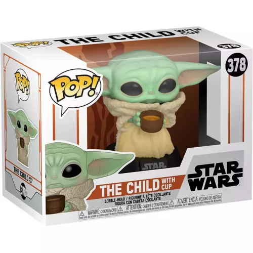 Funko Pop! The Child with Cup #378 Star Wars Vinyl Figure Box