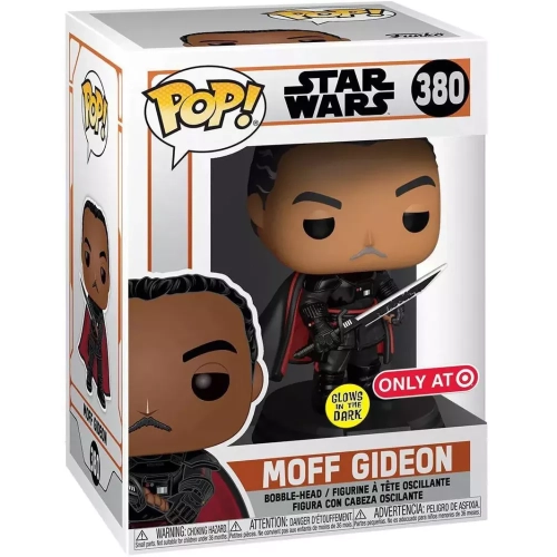 Funko Pop! Moff Gideon #380 Glows in the Dark Star Wars Box