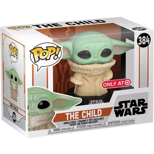 Funko Pop! The Child #384 Concerned Star Wars Vinyl Figure Box