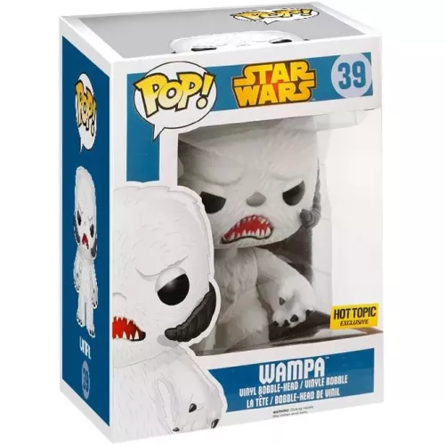 Funko Pop! Wampa #39 6 Inch Flocked Star Wars Vinyl Figure Box