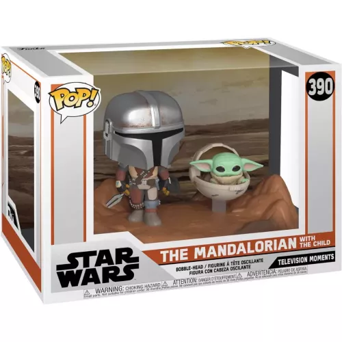 Funko Pop! The Mandalorian with the Child #390 Star Wars Box