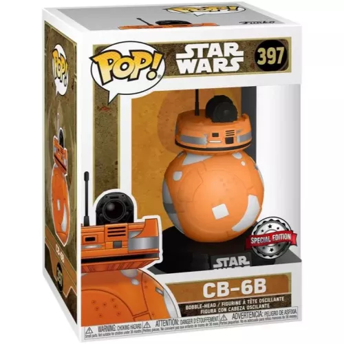 Funko Pop! CB-6B #397 Star Wars Vinyl Figure Box