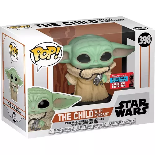 Funko Pop! The Child with Pendant #398 Star Wars Vinyl Figure Box
