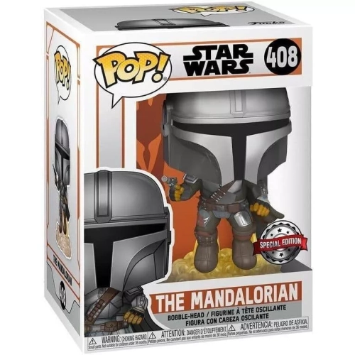 Funko Pop! The Mandalorian #408 Jet Pack Star Wars Box