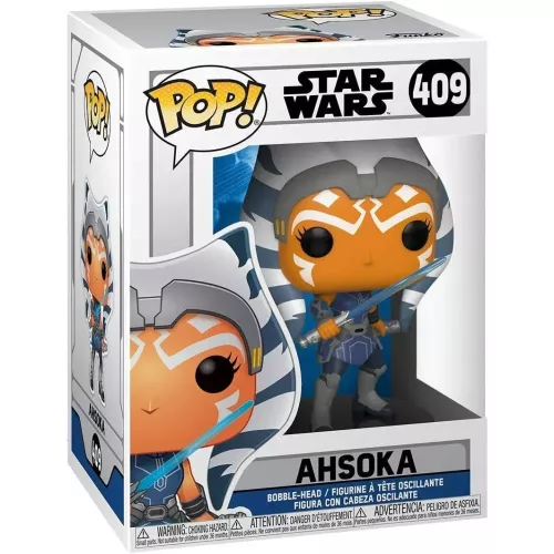 Funko Pop! Ahsoka #409 Star Wars Vinyl Figure Box
