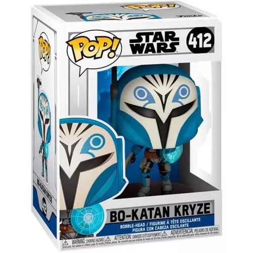 Funko Pop! Bo-Katan Kryze #412 Star Wars Vinyl Figure Box