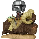 The Mandalorian & The Child on Bantha