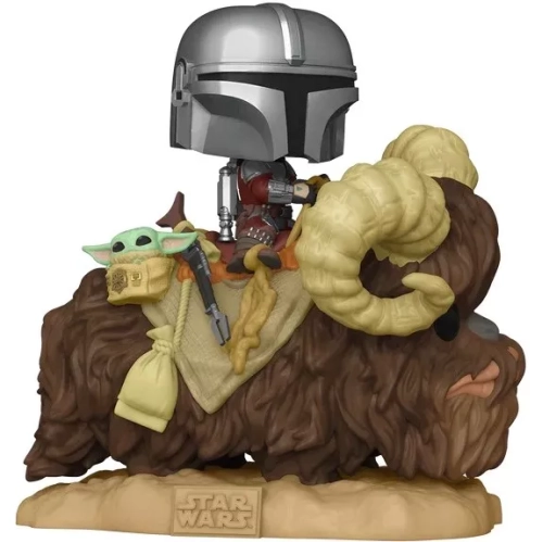 Funko Pop! The Mandalorian & The Child on Bantha #416