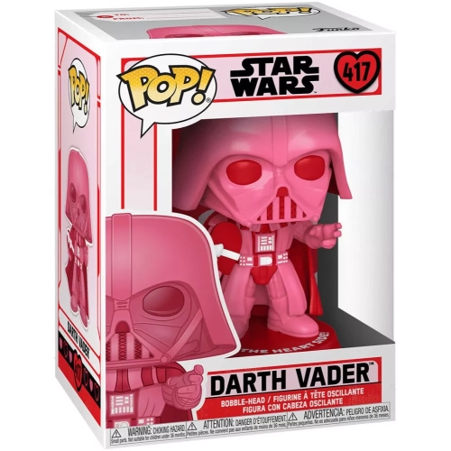 Funko Pop! Darth Vader #417 Valentine's Star Wars Vinyl Figure Box