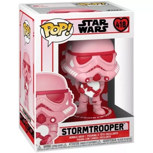 Funko Pop! Stormtrooper #418 Valentine's Star Wars Box