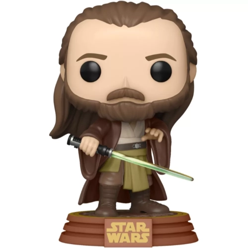 Funko Pop! Qui-Gon Jinn (Tatooine) #422 Star Wars Vinyl Figure