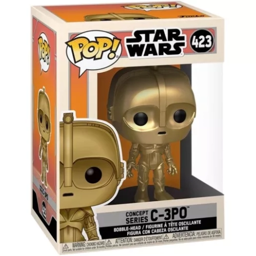 Funko Pop! Concept Series C-3PO #423 Star Wars Vinyl Figure Box