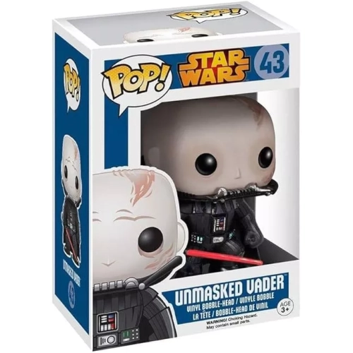Funko Pop! Unmasked Vader #43 Star Wars Vinyl Figure Box