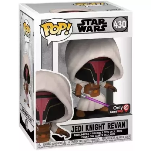 Funko Pop! Jedi Knight Revan #430 Star Wars Vinyl Figure Box