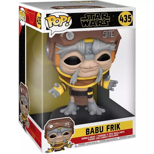 Funko Pop! Babu Frik #435 10 Inch Star Wars Vinyl Figure Box