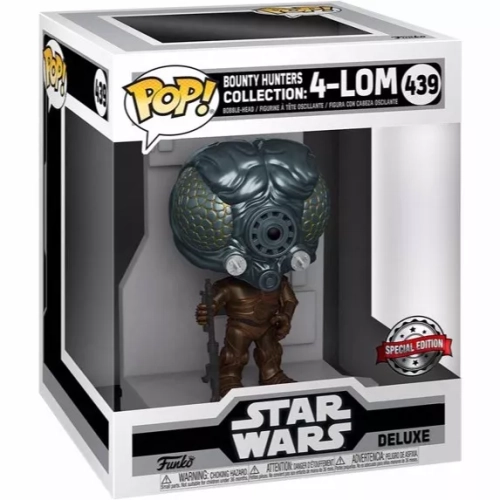 Funko Pop! Bounty Hunters Collection: 4-LOM #439 Build-A-Scene Box