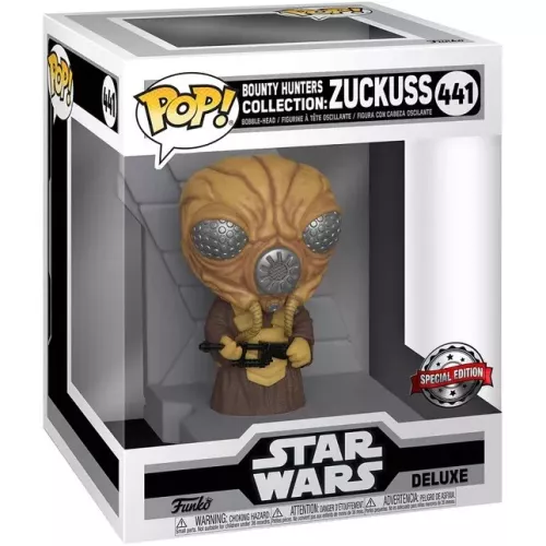 Funko Pop! Bounty Hunters Collection: Zuckuss #441 Box
