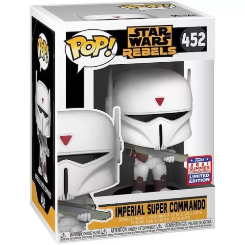 Funko Pop! Imperial Super Commando #452 Star Wars Rebels Box