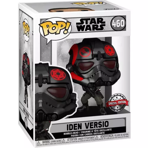 Funko Pop! Iden Versio #460 Helmet Chase Star Wars Box