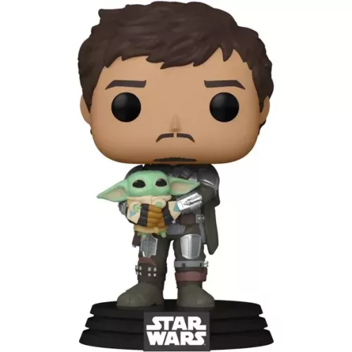 Funko Pop! The Mandalorian with Grogu #461 Star Wars