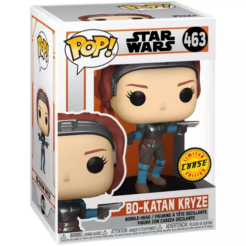 Funko Pop! Bo-Katan Kryze #463 Chase Star Wars Vinyl Figure Box