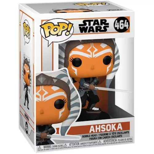 Funko Pop! Ahsoka #464 Star Wars Vinyl Figure Box