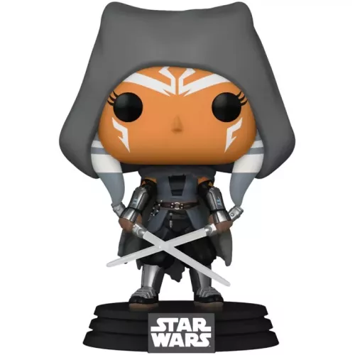Funko Pop! Ahsoka #467 Hooded with Dual Sabers Star Wars