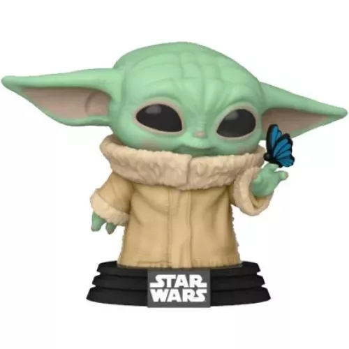 Funko Pop! Grogu with Butterfly #468 Star Wars Vinyl Figure