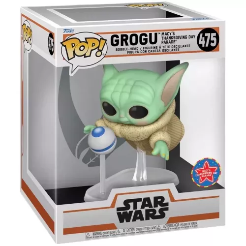 Funko Pop! Grogu Macy's Thanksgiving Day Parade #475 Box