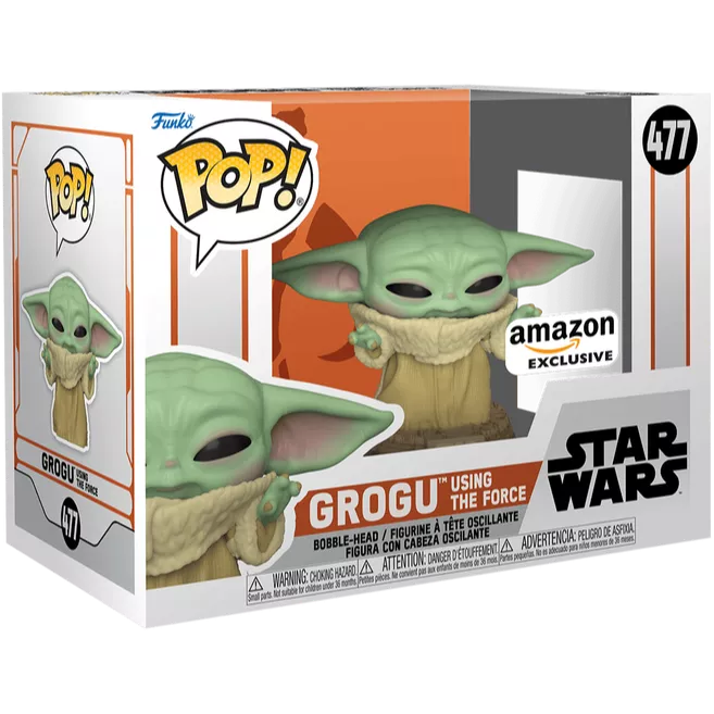 Grogu using the Force Box