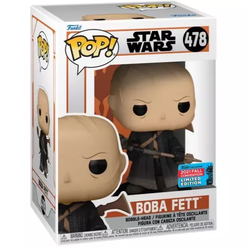 Funko Pop! Boba Fett #478 Tattooine Star Wars Vinyl Figure Box