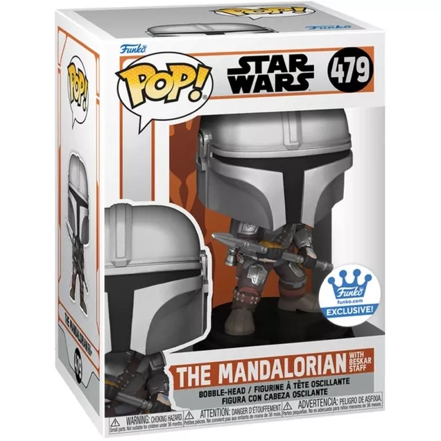 The Mandalorian with Beskar Staff Box