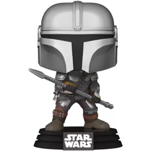 Funko Pop! The Mandalorian with Beskar Staff #479 Star Wars