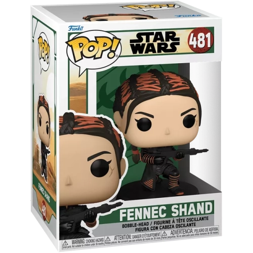Funko Pop! Fennec Shand #481 Star Wars Vinyl Figure Box