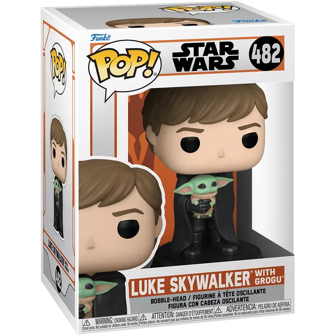 Luke Skywalker with Grogu Box