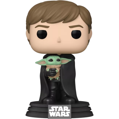 Funko Pop! Luke Skywalker with Grogu #482 Star Wars