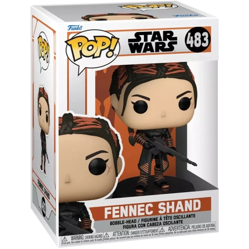 Funko Pop! Fennec Shand #483 Star Wars Vinyl Figure Box